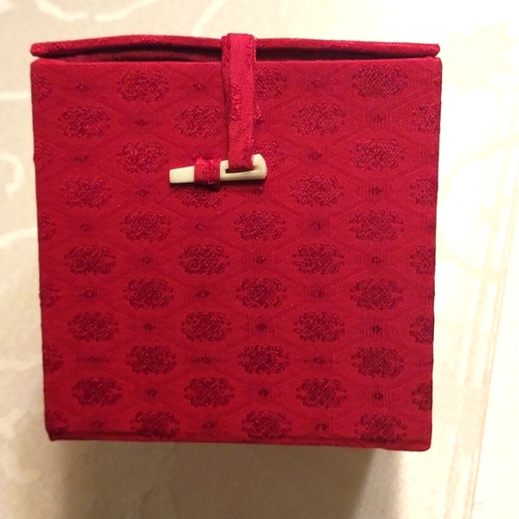 Santa & Reindeer Christmas Ornament "Inside Art" Hand Blown Hand Painted in Box - Picture 2 of 14